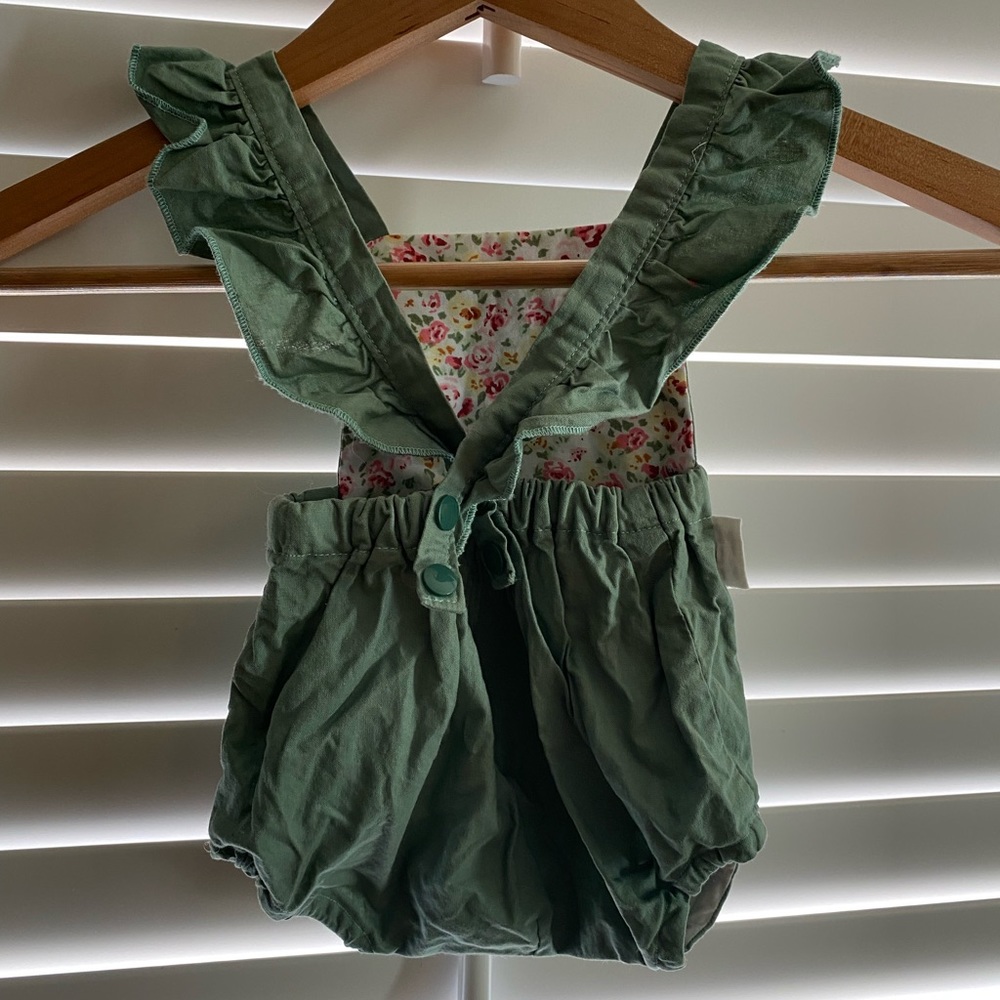 OAK AND LITTLE FOLK sage romper